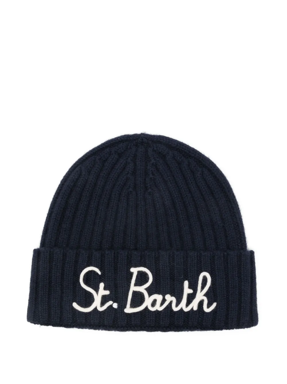 MC2 Saint Barth Wengen embroidered beanie | Blue | Image 1