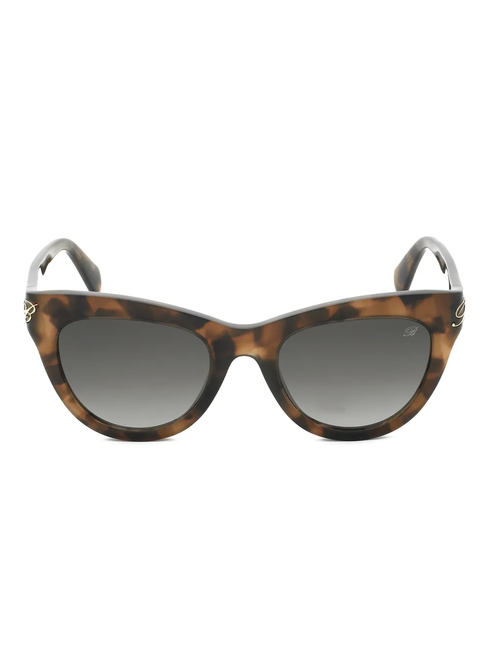 Blumarine cat-eye-frame sunglasses | Brown | Image 1