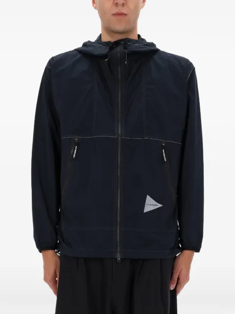 and Wander zip-up hooded jacket