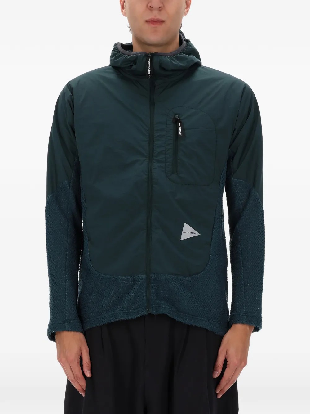 and Wander hooded jacket | Green | Image 1