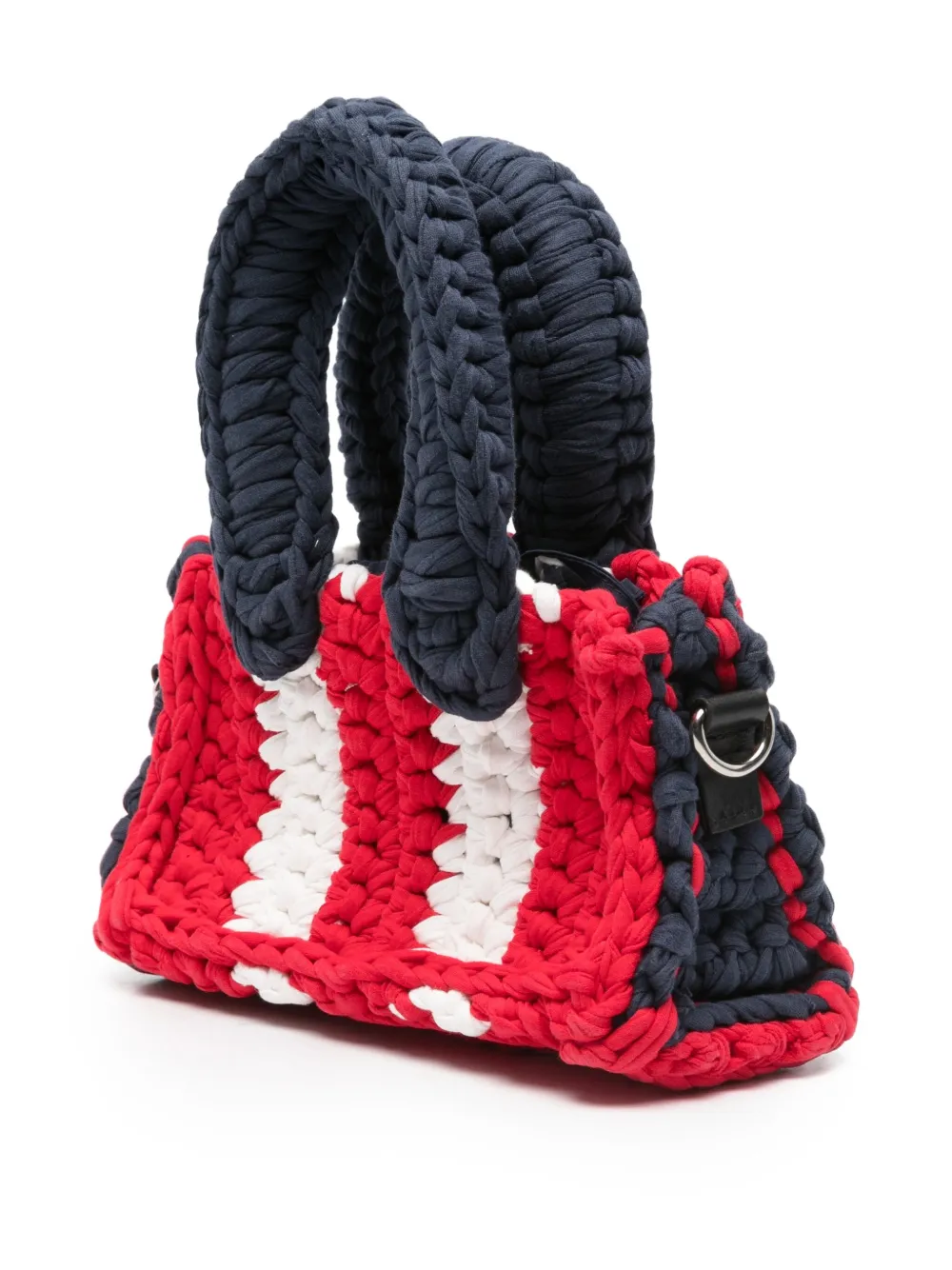 Charles Jeffrey Loverboy Kleine geweven shopper Rood