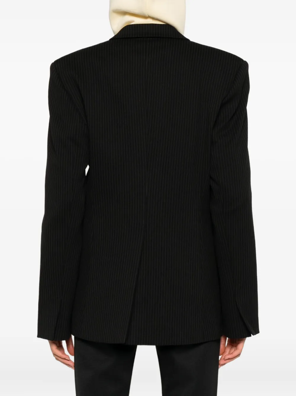 Ottolinger Pinstripe-pattern Blazer In Black