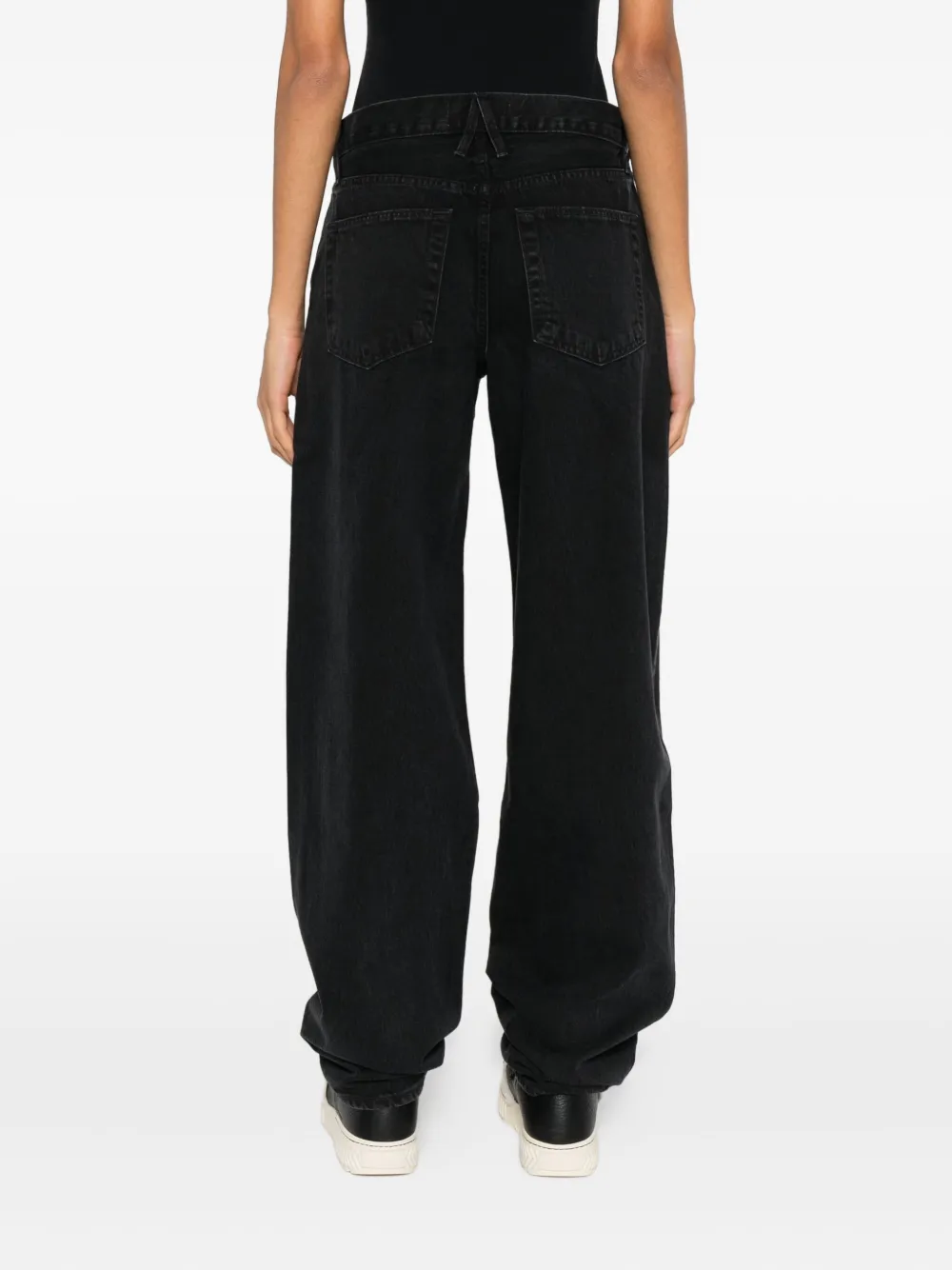 SLVRLAKE Jeans met vijf zakken Zwart