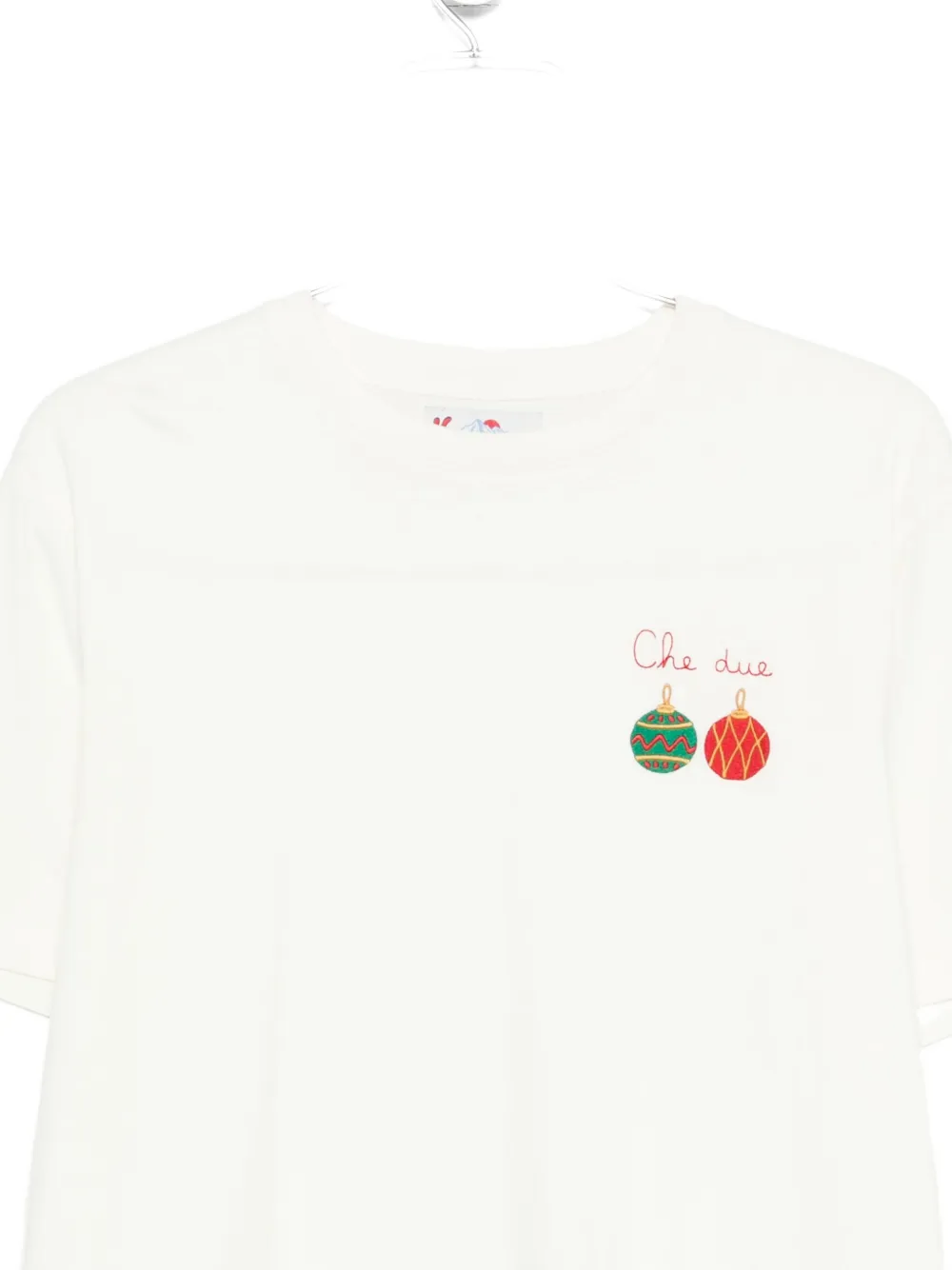 Mc2 Saint Barth Embroidered Arnott T-shirt In White