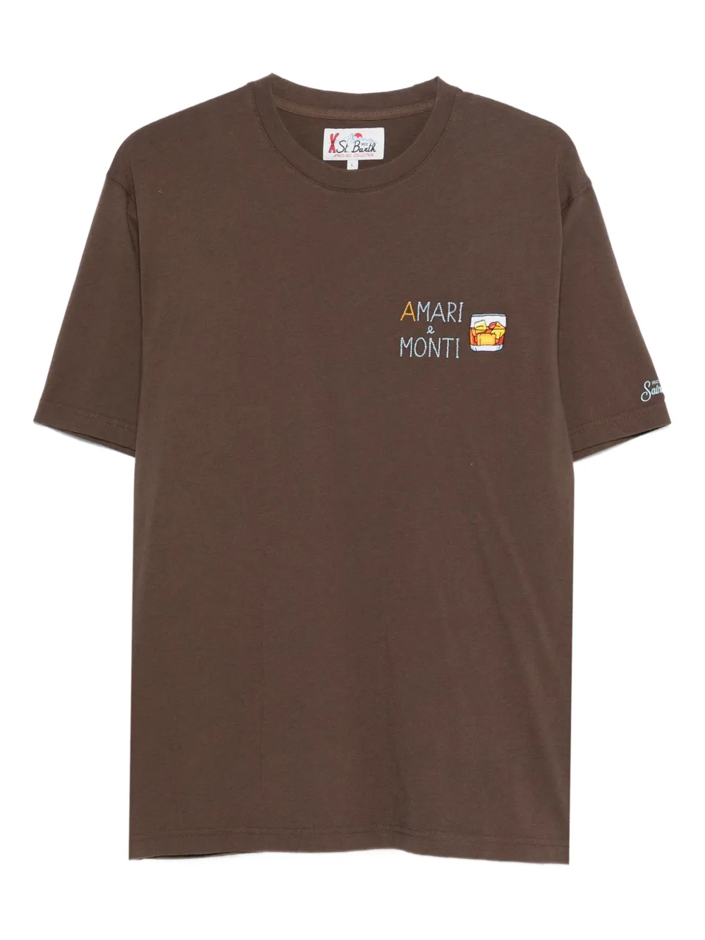 MC2 Saint Barth playera Arnott bordado | marrón | Image 1