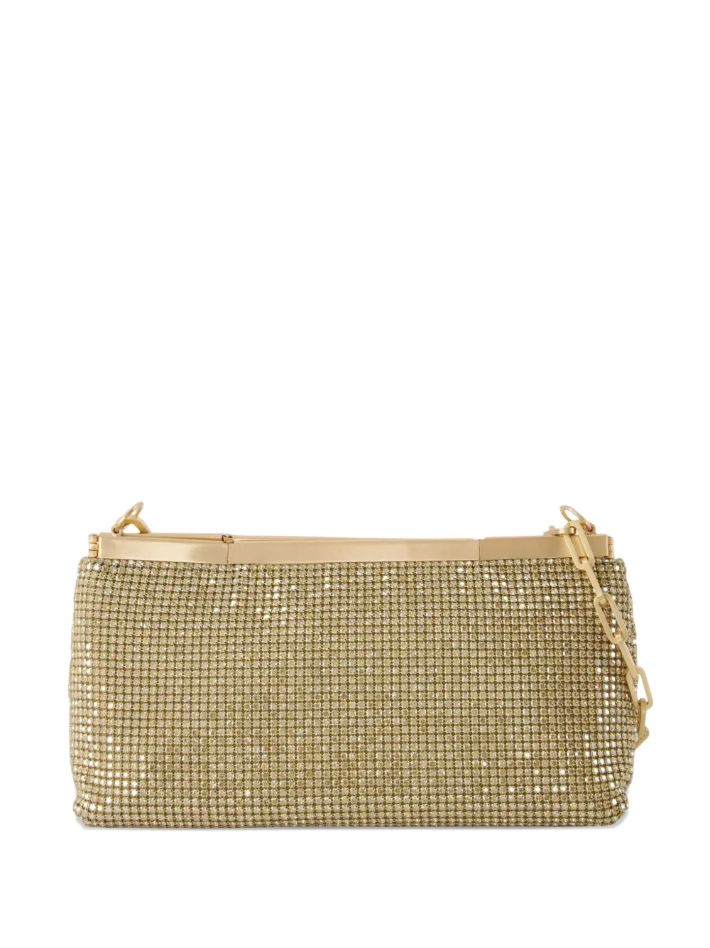 Cult Gaia Felice Clutch Bag In Gold