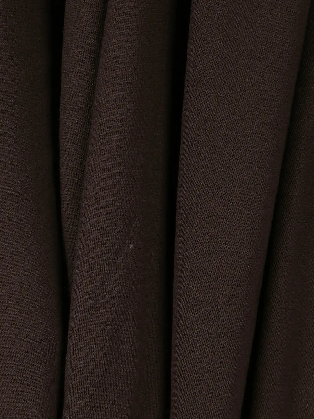 Petar Petrov Cowl Neck Blouse in Brown, view 3