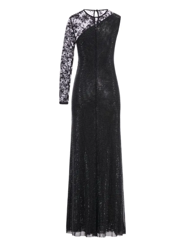 Self-Portrait detail-embellished Maxi Dress | Black | FARFETCH