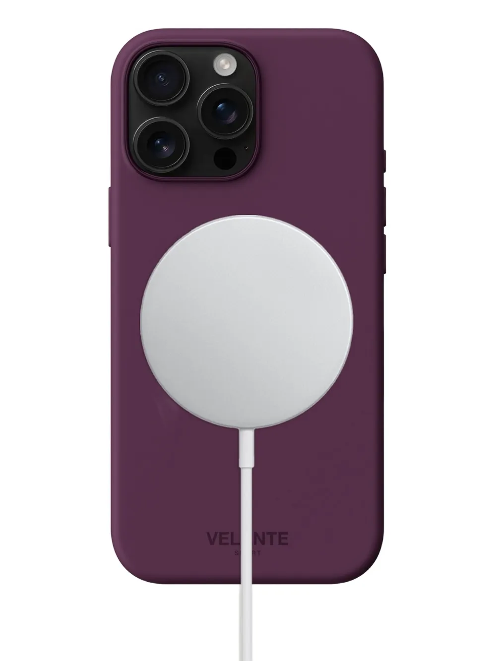Velante Logo-detail Iphone 16 Pro Max Phone Case In Purple
