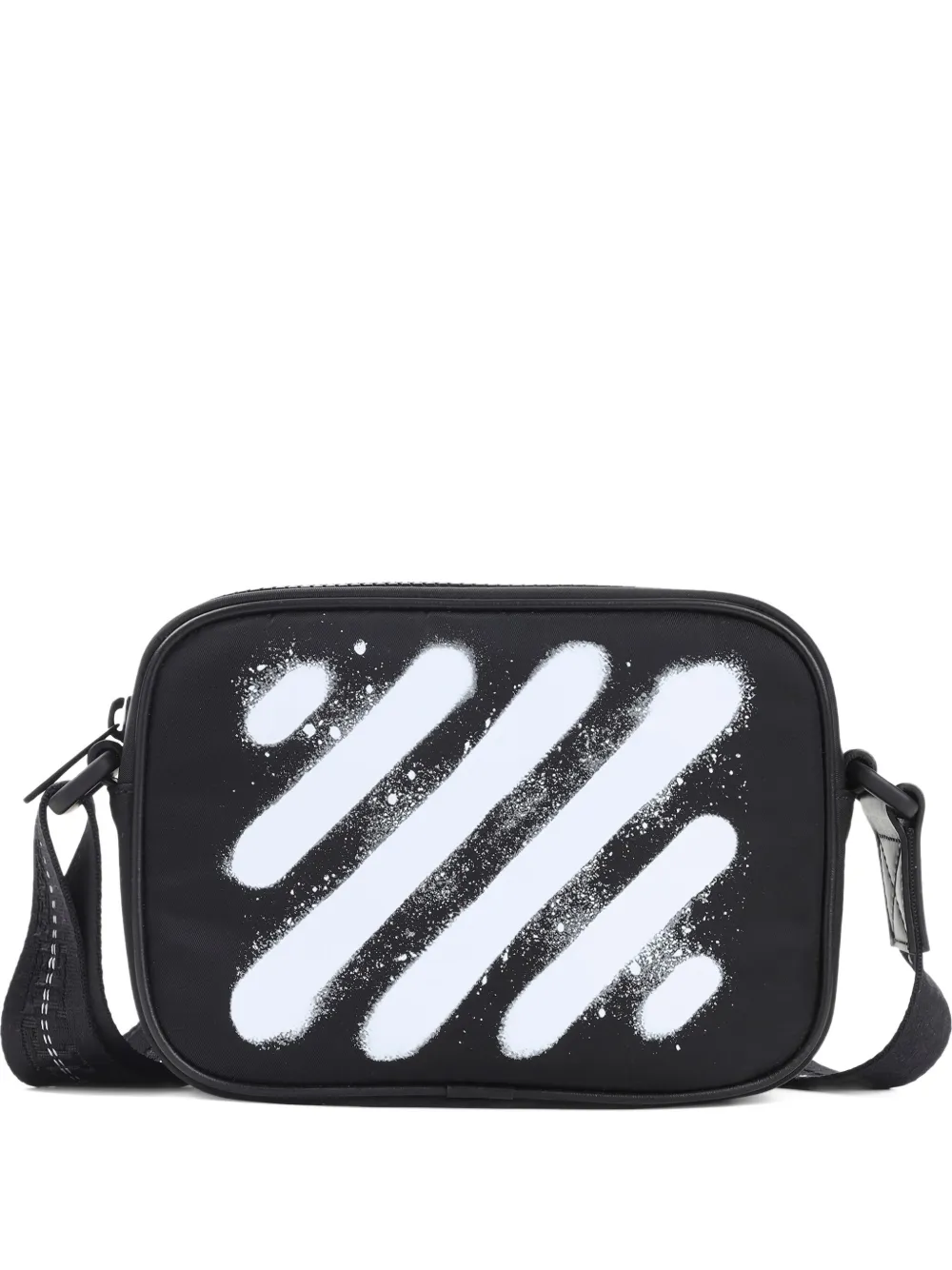 Off-White spray-paint crossbody bag | Black | Image 1