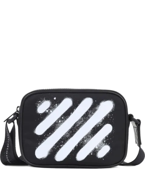 Off-White شنطة كروس بطبعة طلاء