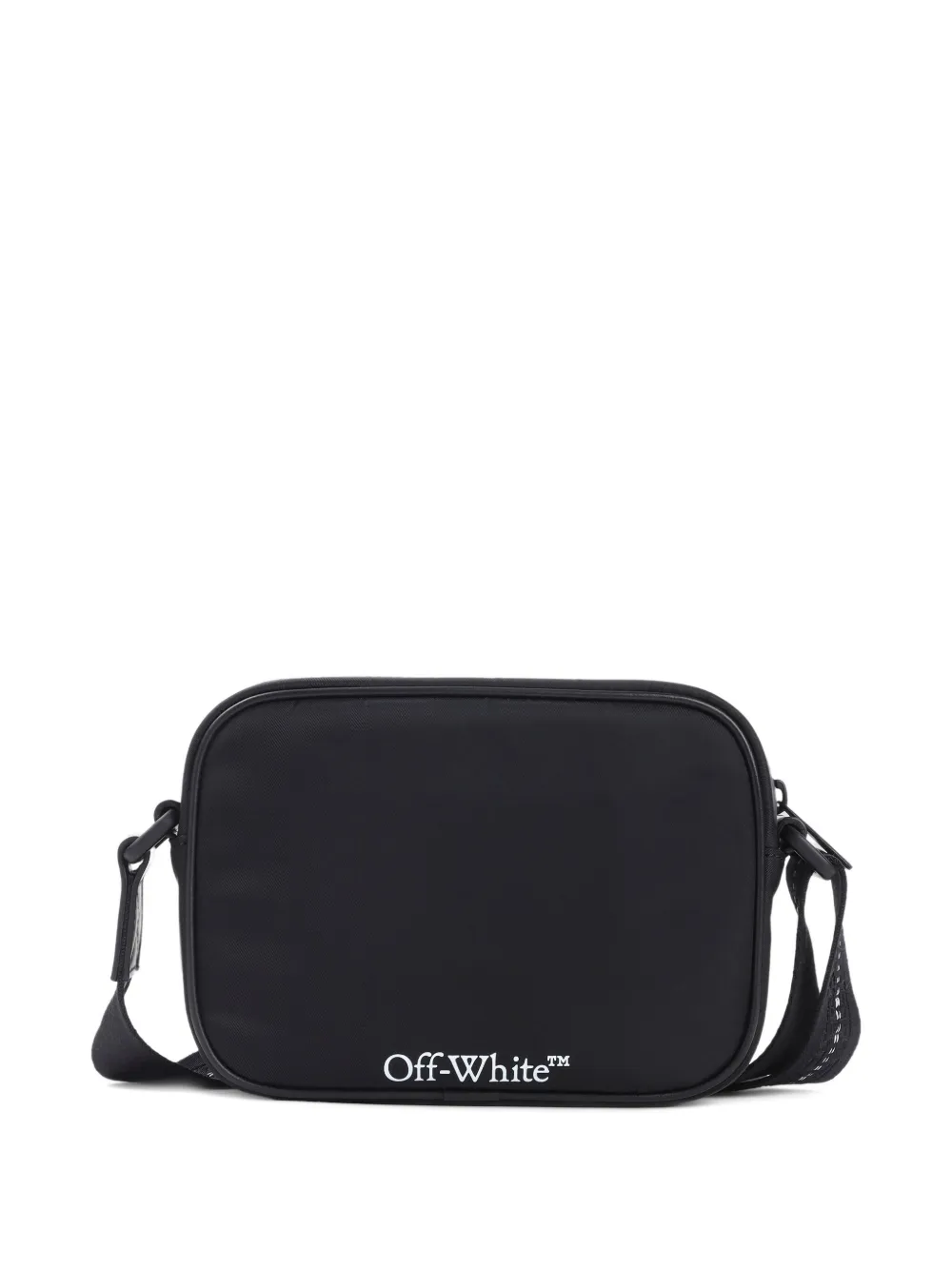 Off-White Crossbodytas met verfspray - Zwart