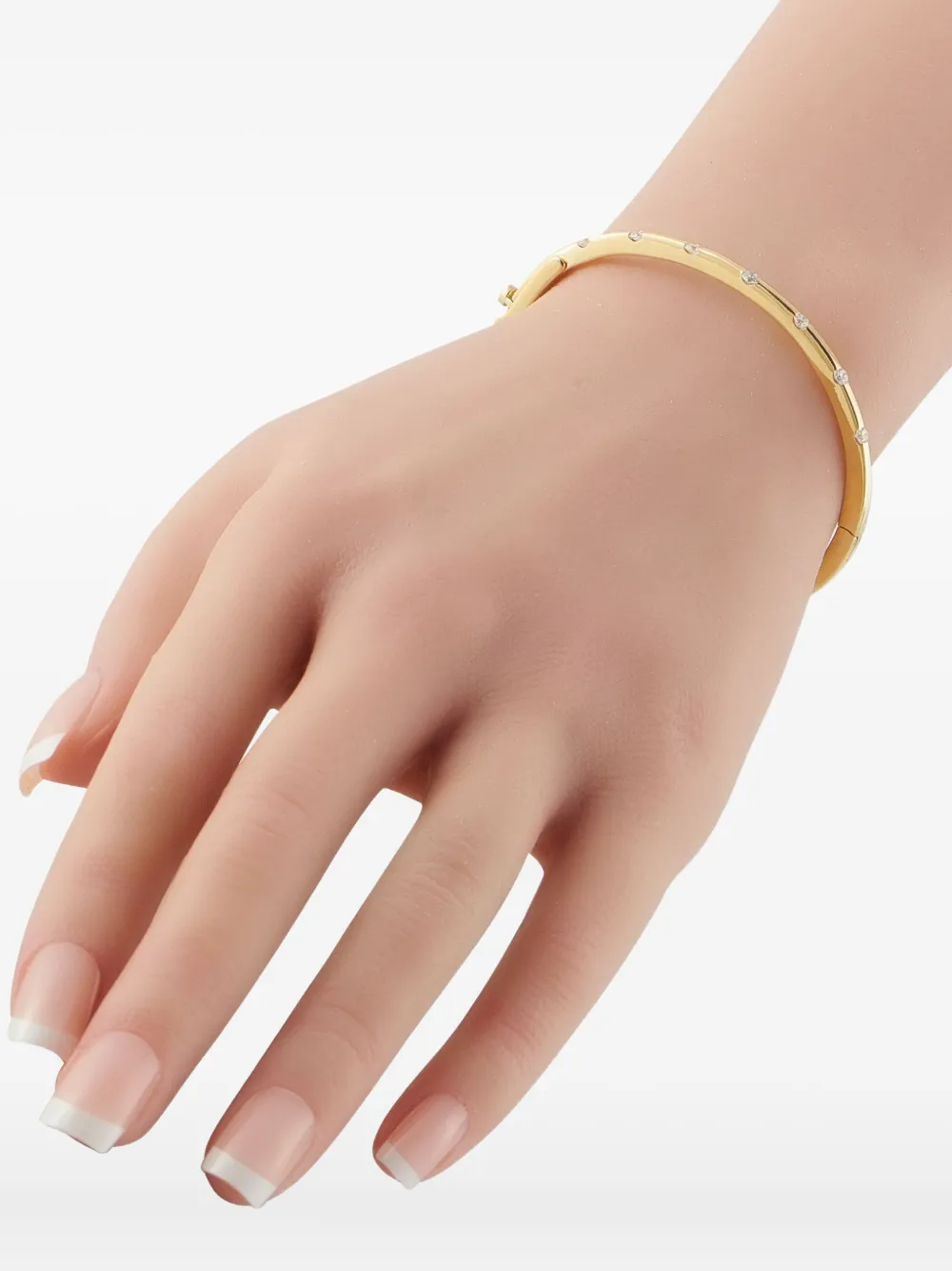 Roberto Coin Pre-Owned 18K yellow gold Disc diamond and ruby bracelet - Oro