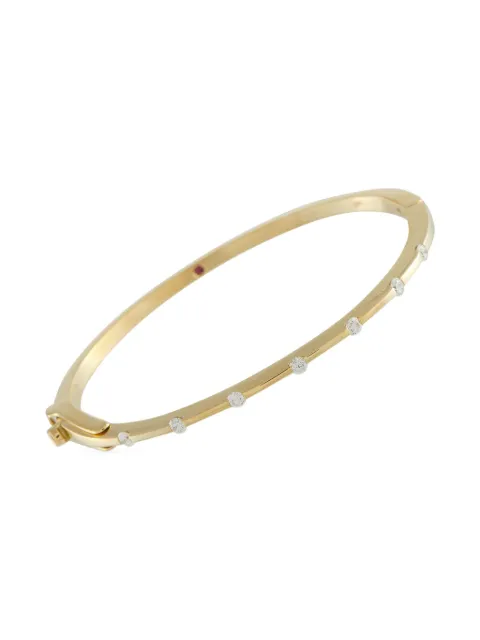 Roberto Coin Pre-Owned pulsera Disc en oro amarillo de 18kt con diamante y rubí