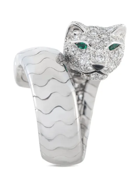 Cartier 18K white gold Panthère de Cartier diamond ring