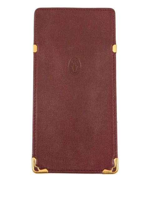 Cartier funda para vidrio con detalle de esquina 1990