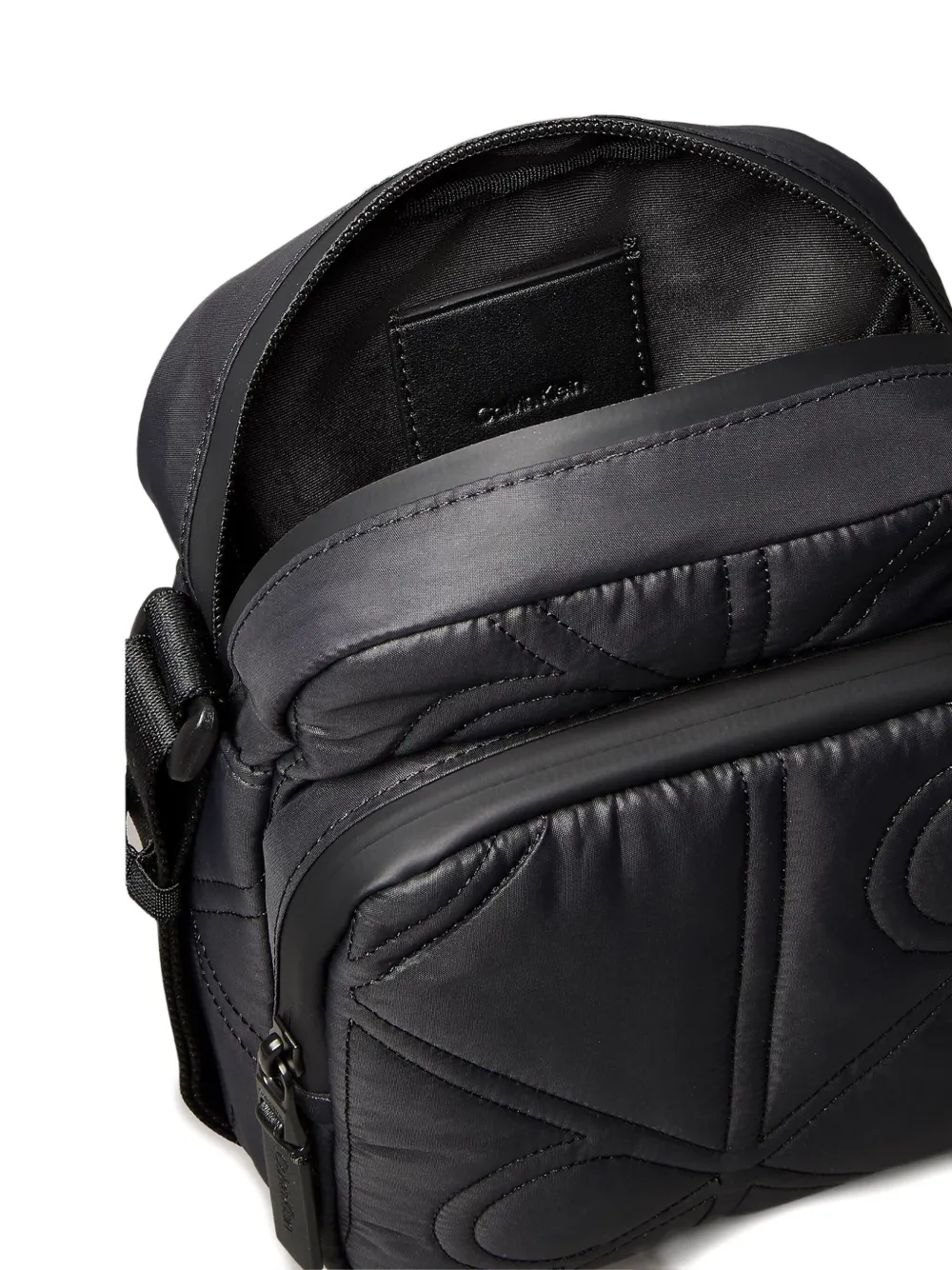 Calvin Klein Gewatteerde schoudertas Zwart