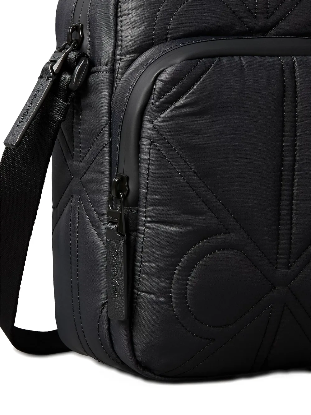 Calvin Klein Gewatteerde schoudertas Zwart