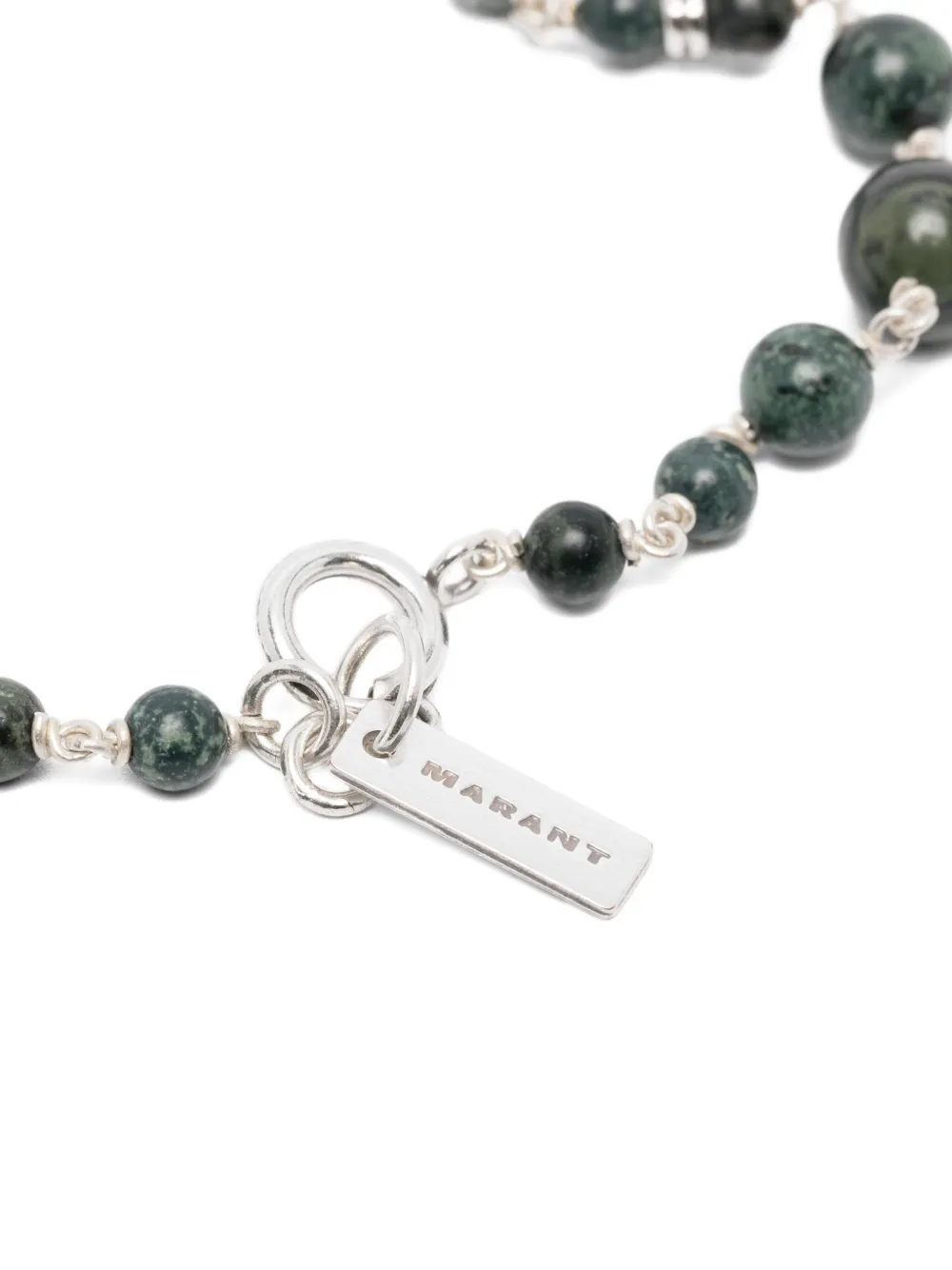 Isabel Marant Square-pendant Bracelet In Black