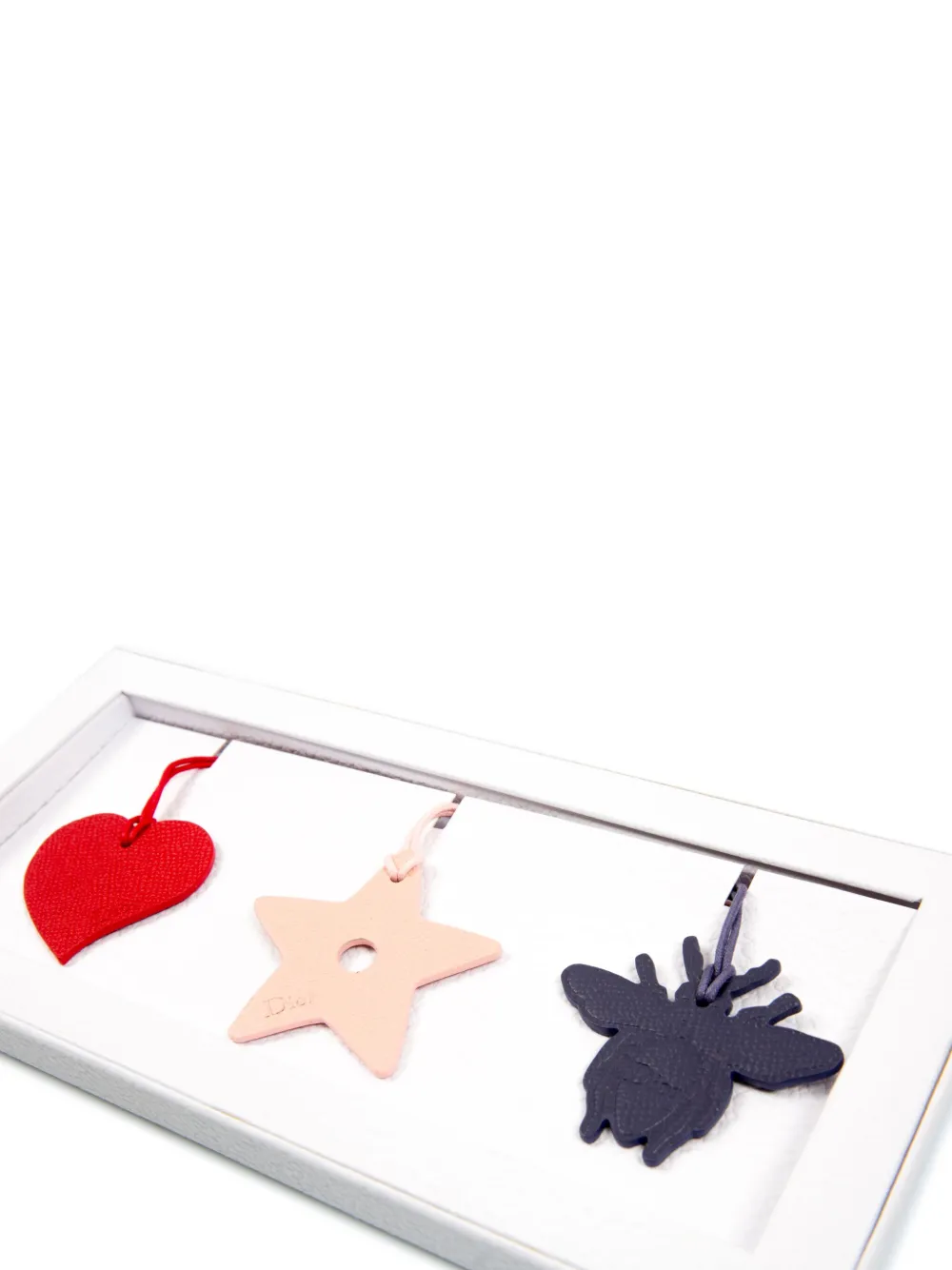 Christian Dior Pre-Owned 2000s leather charms (set of three) | Image 2