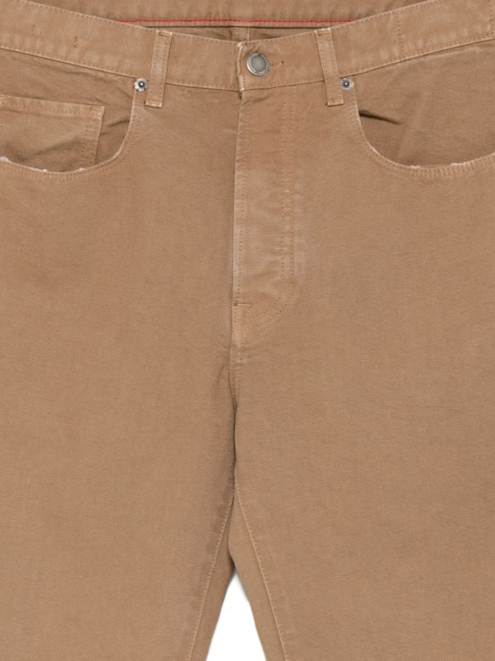 Massimo Alba Ocean Pocket Trousers In Brown
