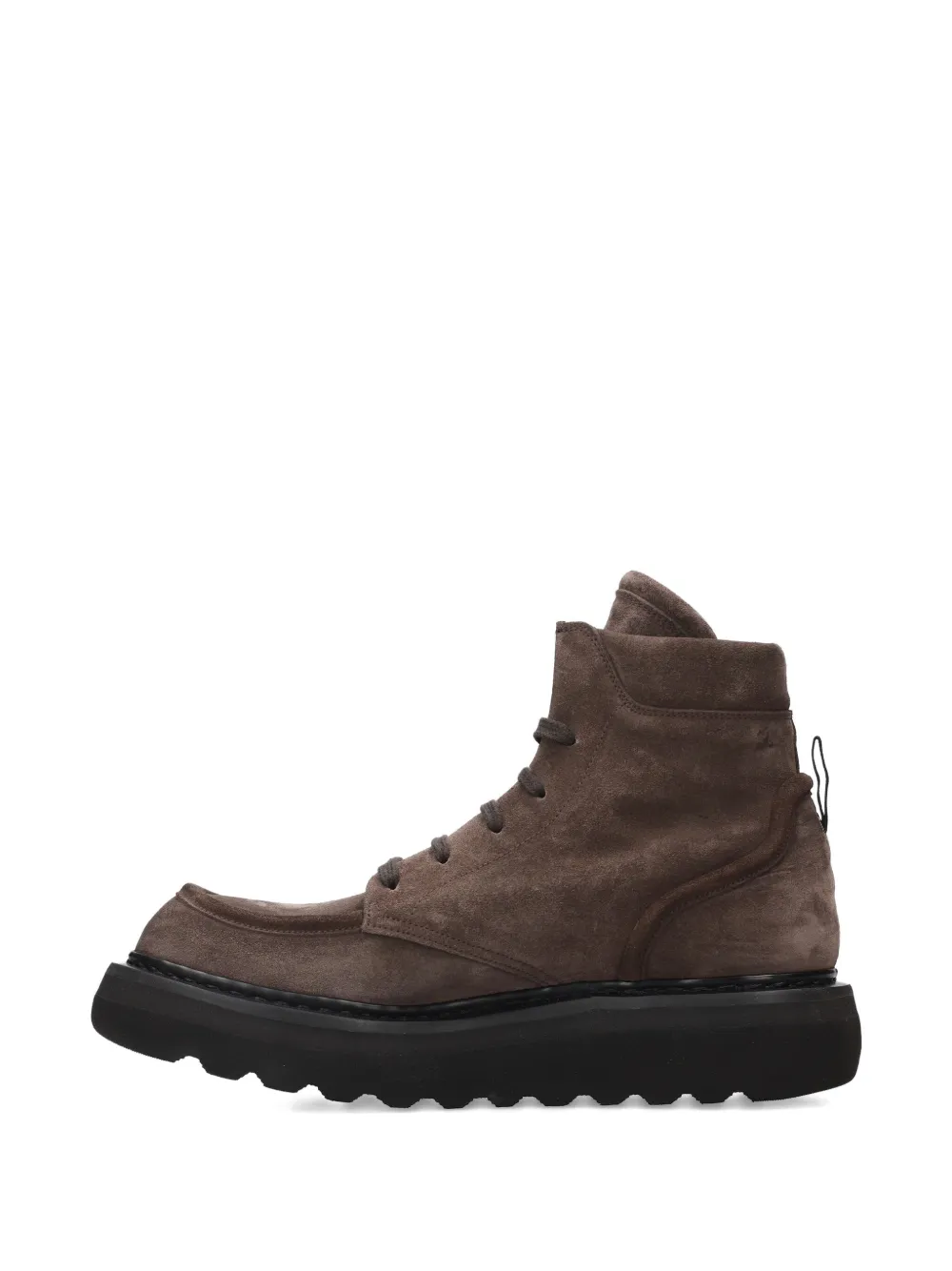 Premiata Laarzen met platform zool Bruin