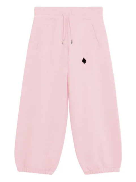COUNTY OF MILAN KIDS drawstring graphic trousers