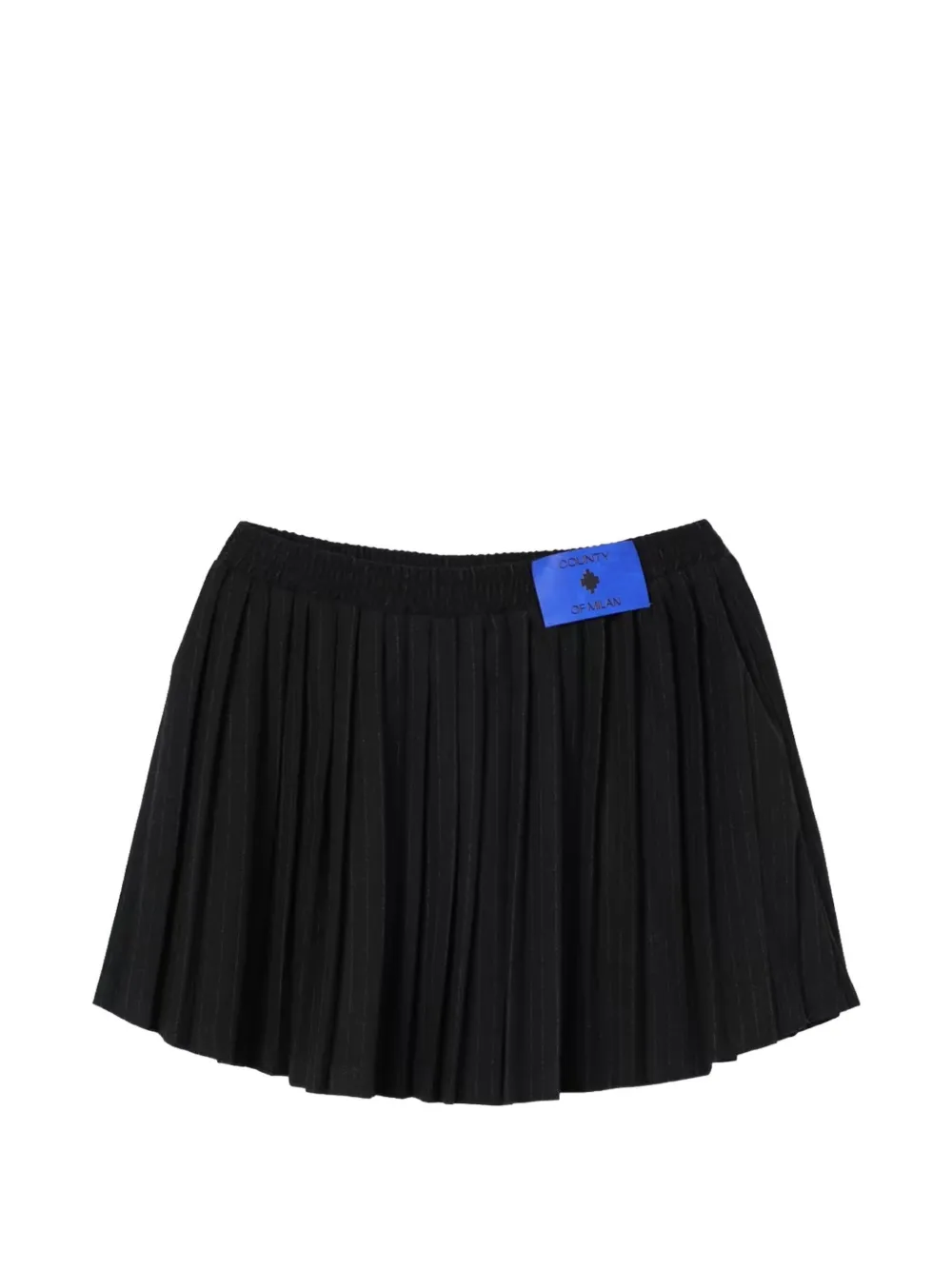 COUNTY OF MILAN KIDS pleated skirt - Nero