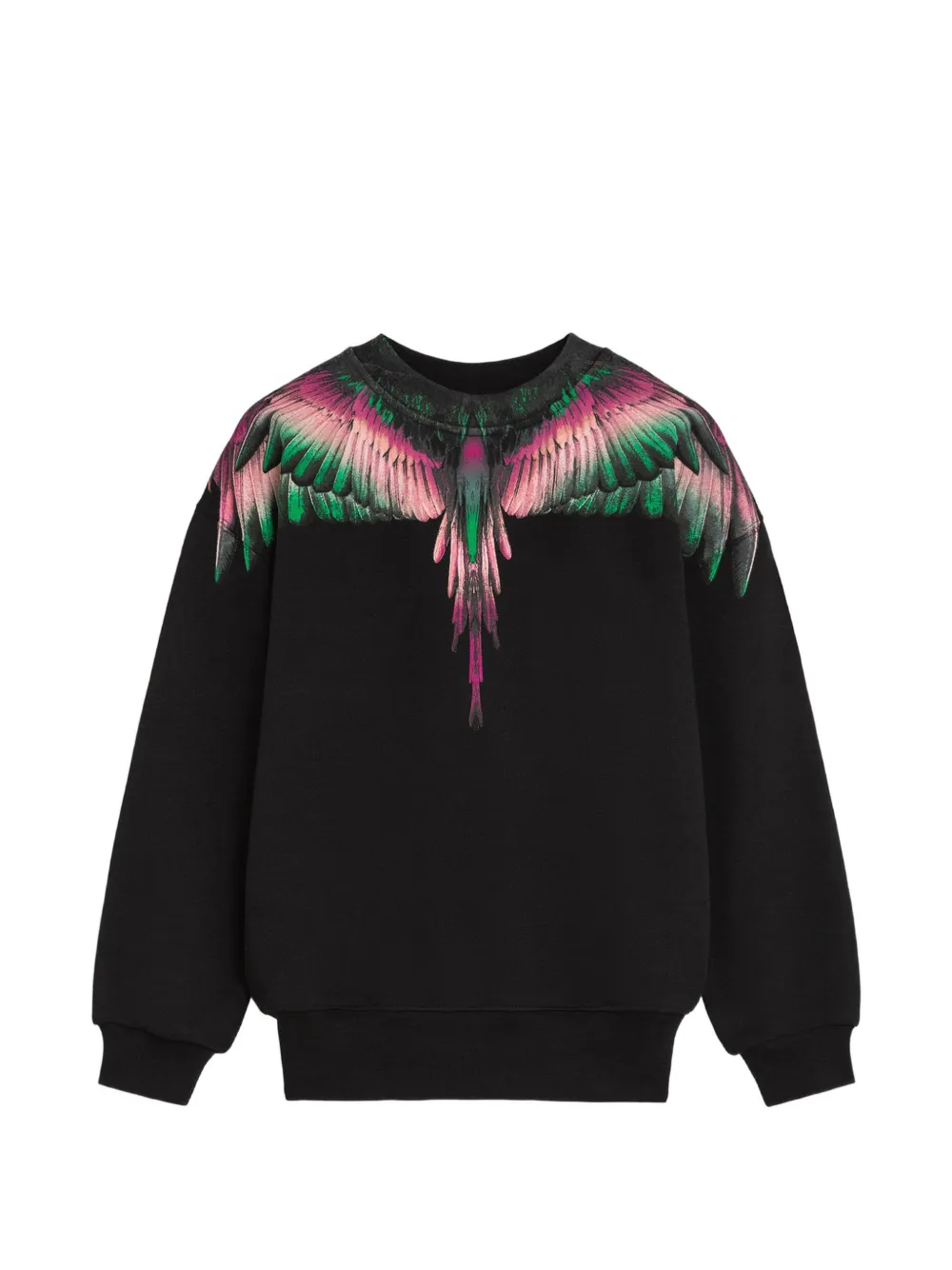 COUNTY OF MILAN KIDS graphic crewneck top - Nero