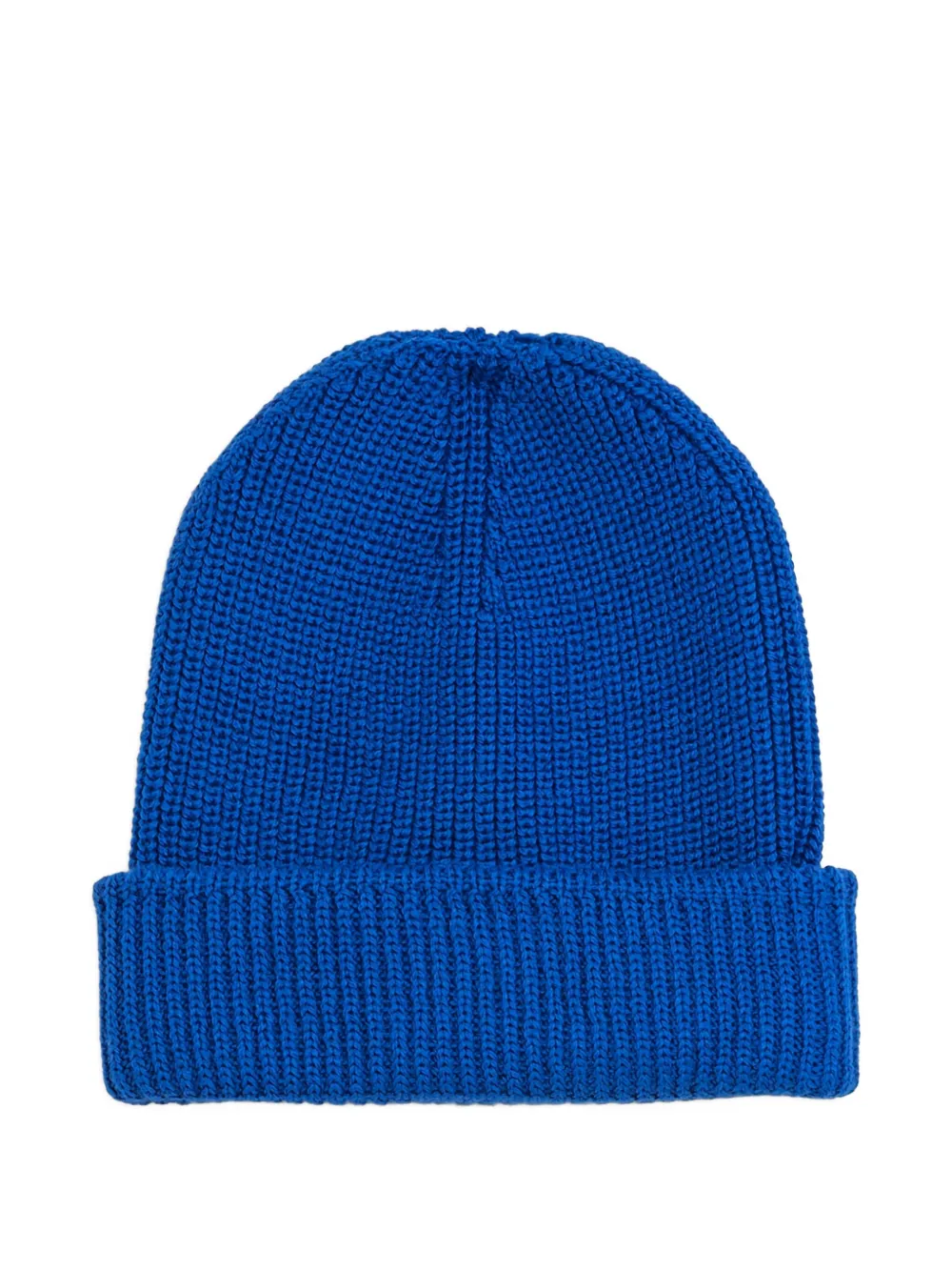County Of Milan Ribbed Beanie In Blue