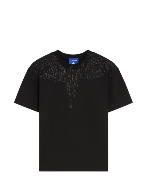 COUNTY OF MILAN KIDS 缀饰T恤