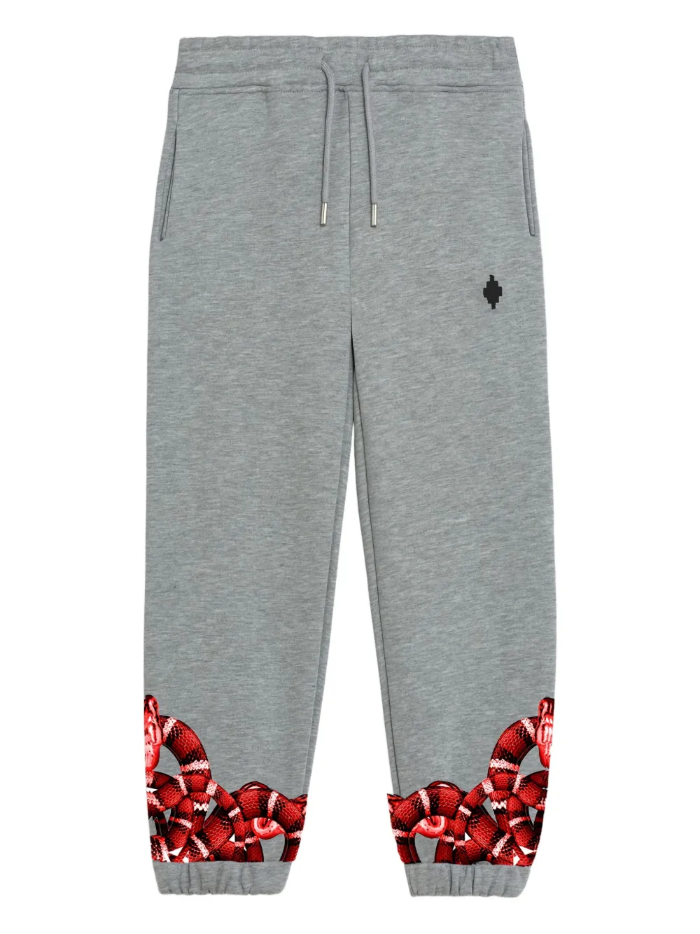 COUNTY OF MILAN KIDS snake-print track pants | Grey | Image 1