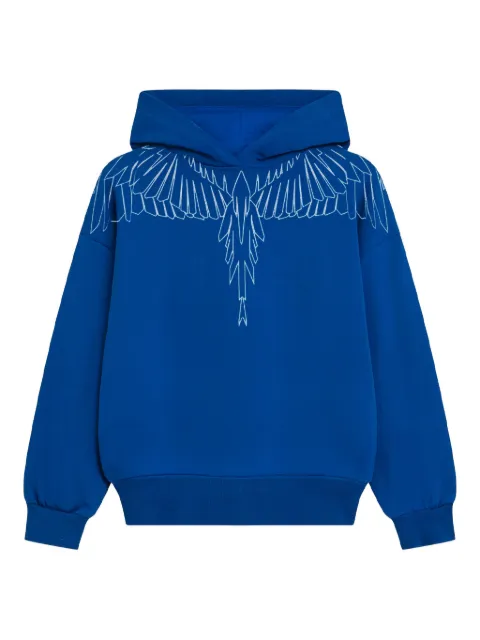 COUNTY OF MILAN KIDS hoodie con estampado geométrico