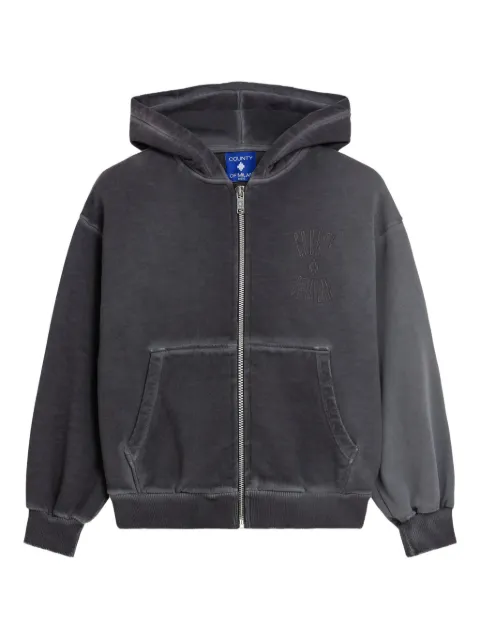 COUNTY OF MILAN KIDS top con capucha en relieve