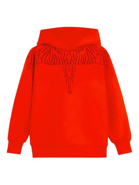 COUNTY OF MILAN KIDS geometric-print hooded hoodie