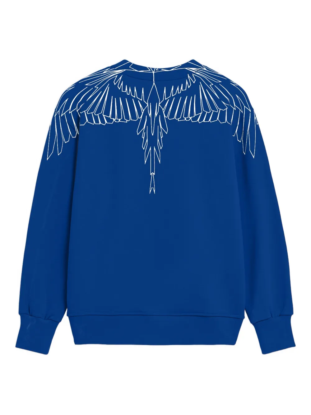County Of Milan Wings Graphic Sweatshirt In Blue