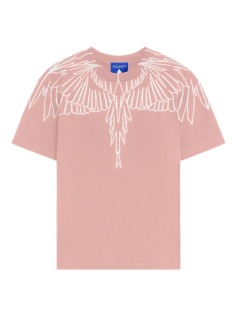 COUNTY OF MILAN KIDS wings-graphic T-shirt - Rosa