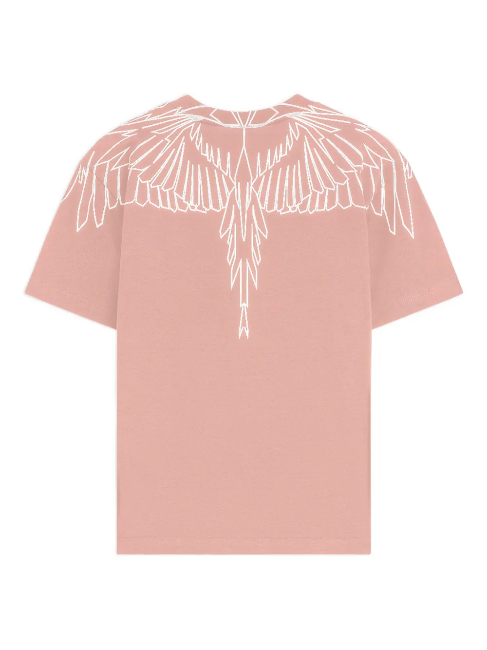 COUNTY OF MILAN KIDS T-shirt met grafische vleugelprint Roze
