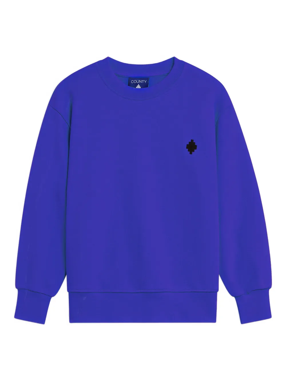 County Of Milan Kids' Crewneck Sweatshirt In Blue