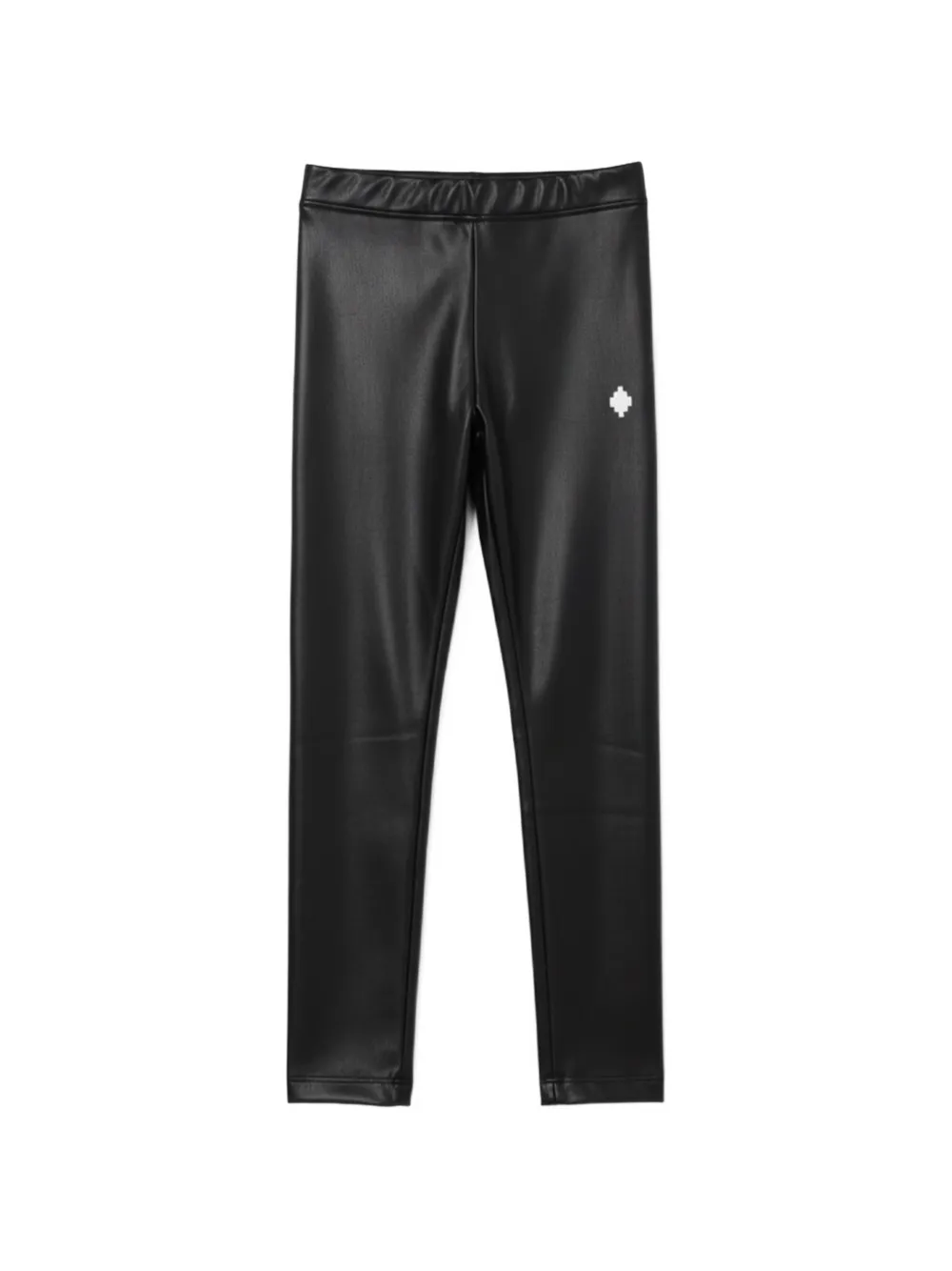 COUNTY OF MILAN KIDS logo leggings - Nero