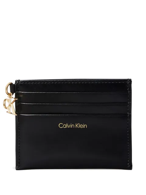 Calvin Klein logo-stamp cardholder