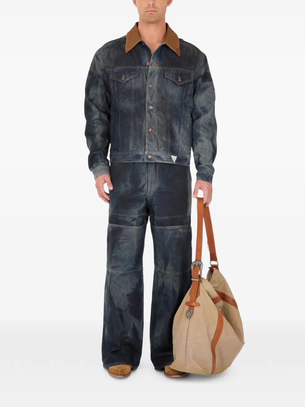 GUESS USA panelled jeans | Wide-Leg Jeans | Image 2