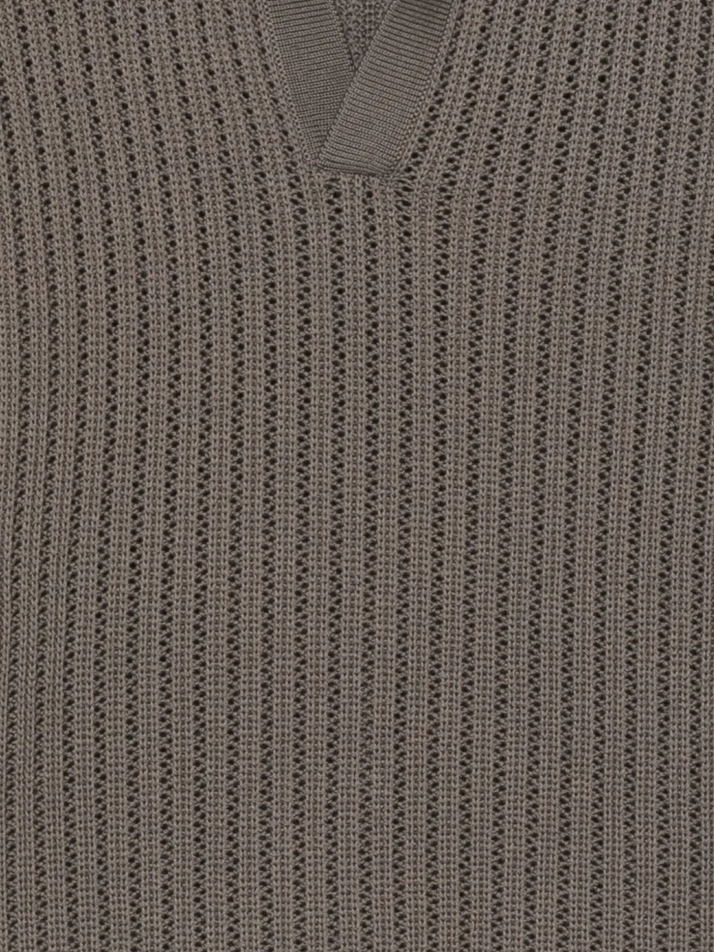 Dell'oglio Opengewerkte trui Bruin