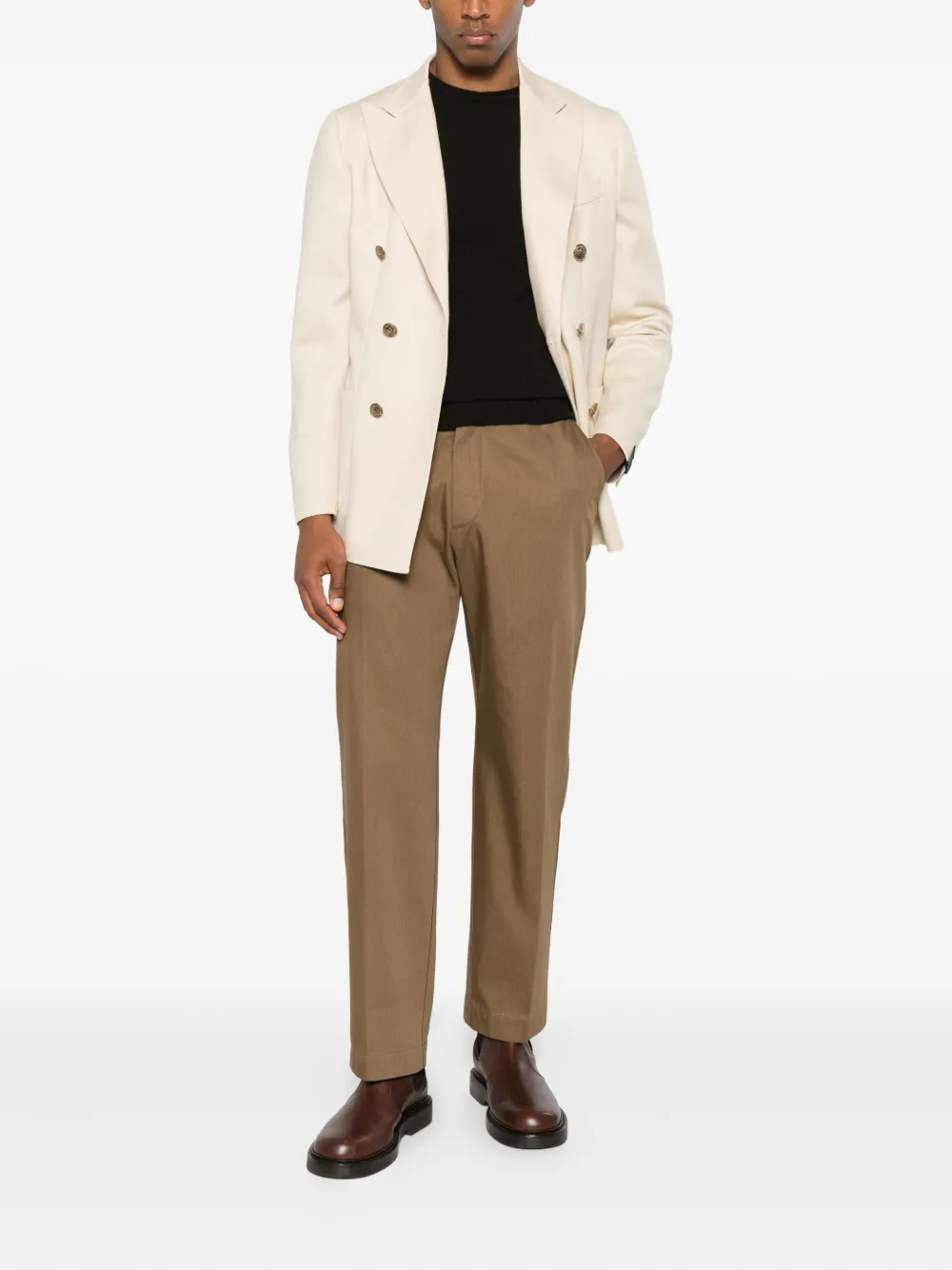 Daniele Fiesoli crew-neck sweater - Bruin