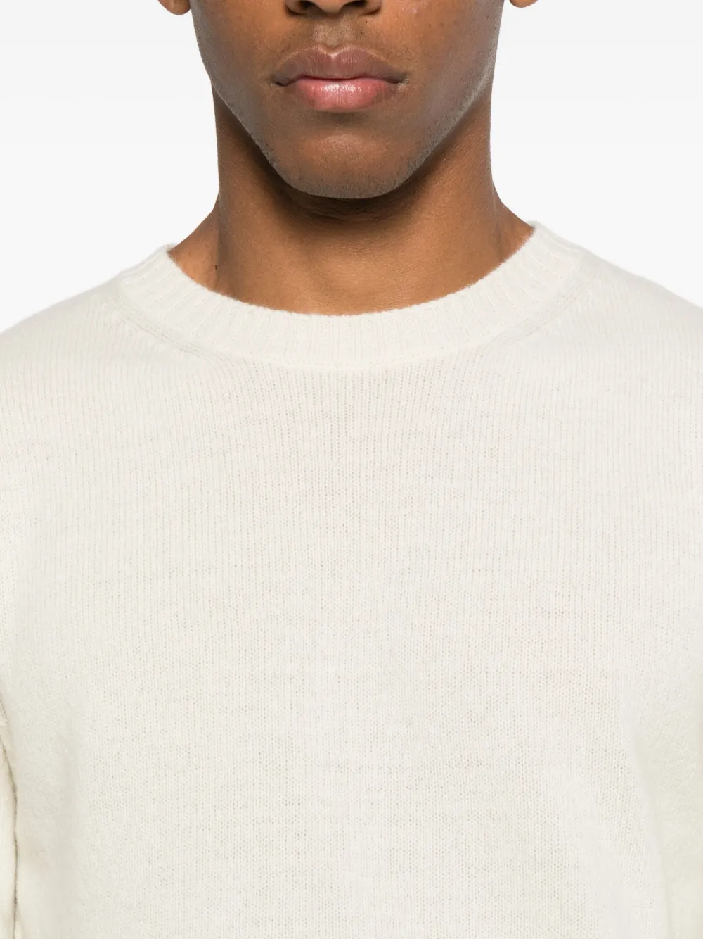 Daniele Fiesoli Trui met ronde hals Beige