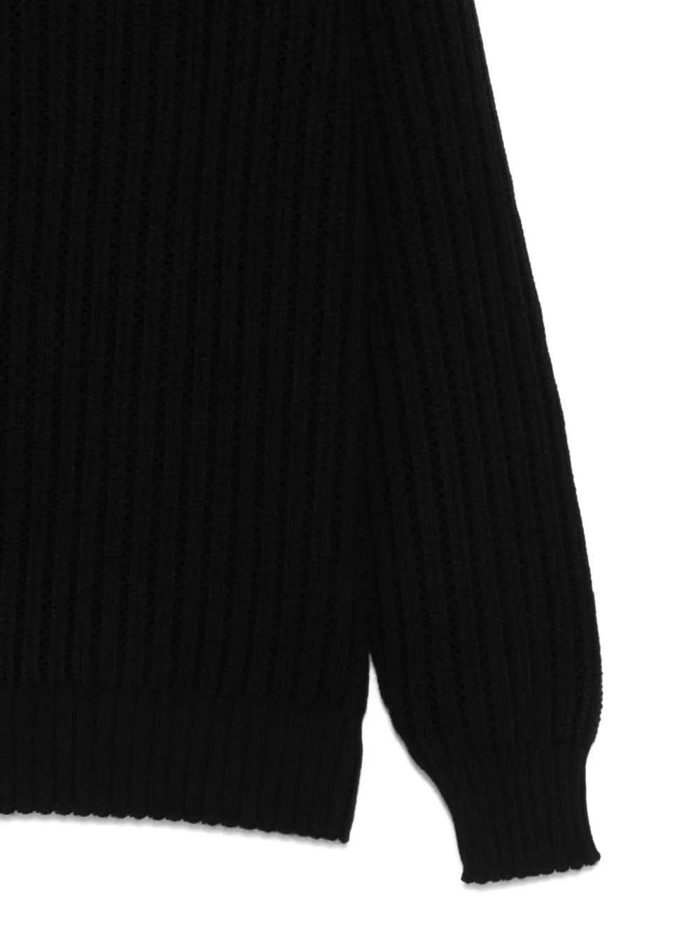 Dell'oglio Trui met polokraag Zwart