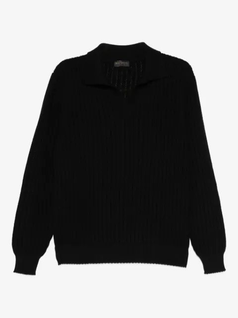 Dell'oglio polo-collar sweater