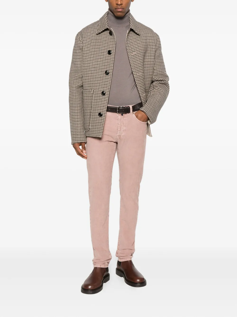 Daniele Fiesoli roll-neck T-shirt - Grijs