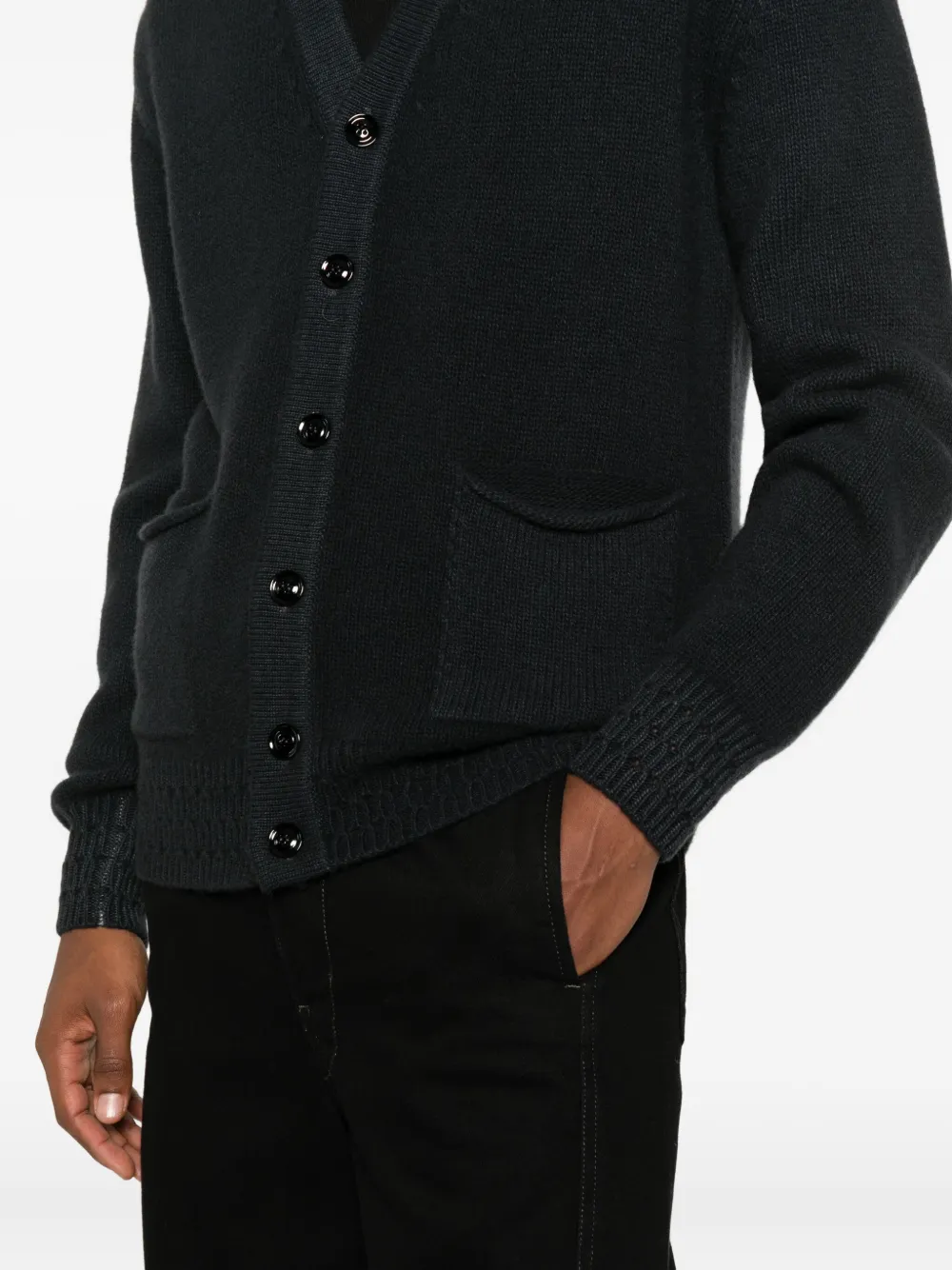 Daniele Fiesoli Vest met zakknoop Blauw