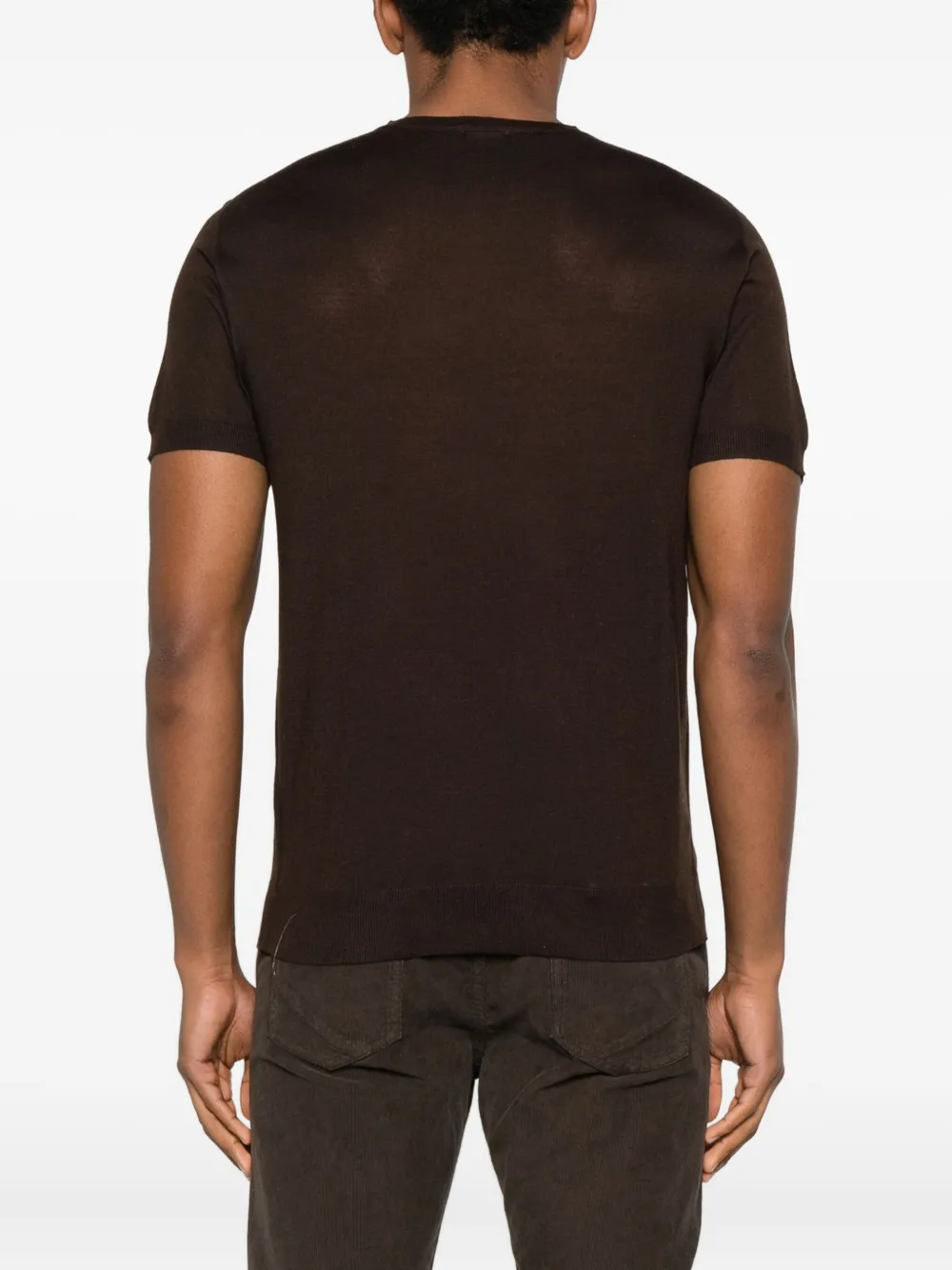 Daniele Fiesoli T-shirt met ronde hals Bruin